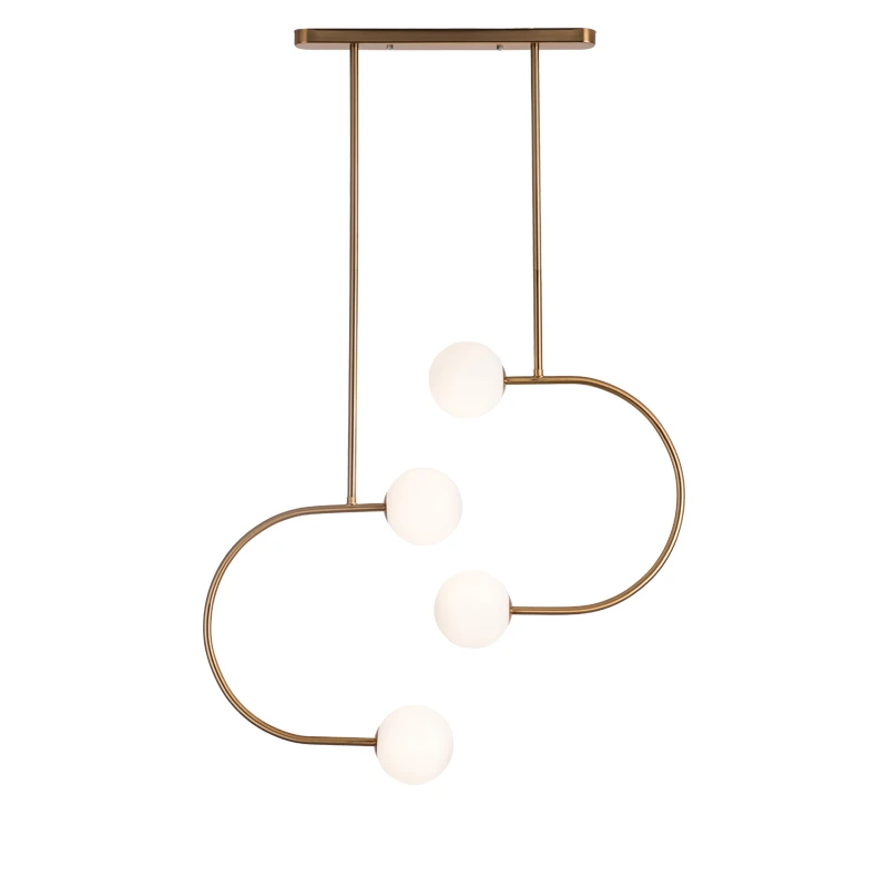  Post Modern Chandelier Lighting LED Designer Droplight Nordic Lustre Globle Hanglamp Living Room Be - 32951987393