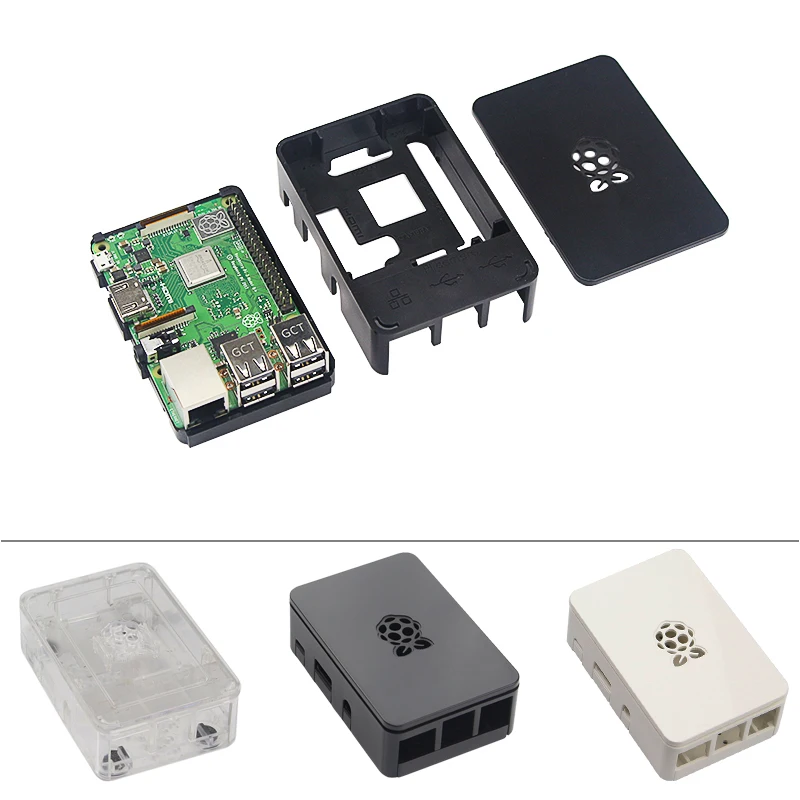 Areyourshop Original Official Case Enclosure Box Shell Cover for Raspberry Pi 3 Model Black