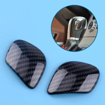 

CITALL 2pcs Car Styling Carbon Fiber AT Gear Shift Knob Head Cover Sticker for VW Golf 7 GTI MK7 2013 2014 2015 2016 2017 2018