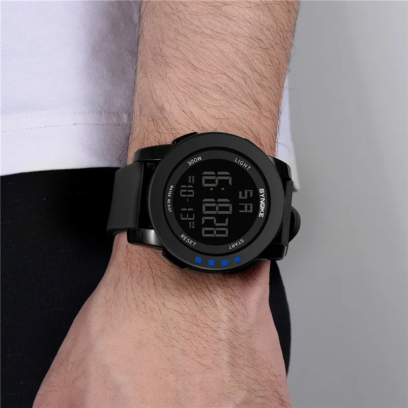 SYNOKE brand men sports watches zone Multi Function Military Sports Watch LED Digital Dual Movement Watch Clock Relogio O29#N (7)