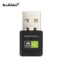 Kebidu Neue Version Netzwerk Karte Freies Fahrer 600Mbps Wireless USB Wifi Adapter Empfänger 2,4 + 5 Ghz USB Wifi 802.11n/g/b Für PC