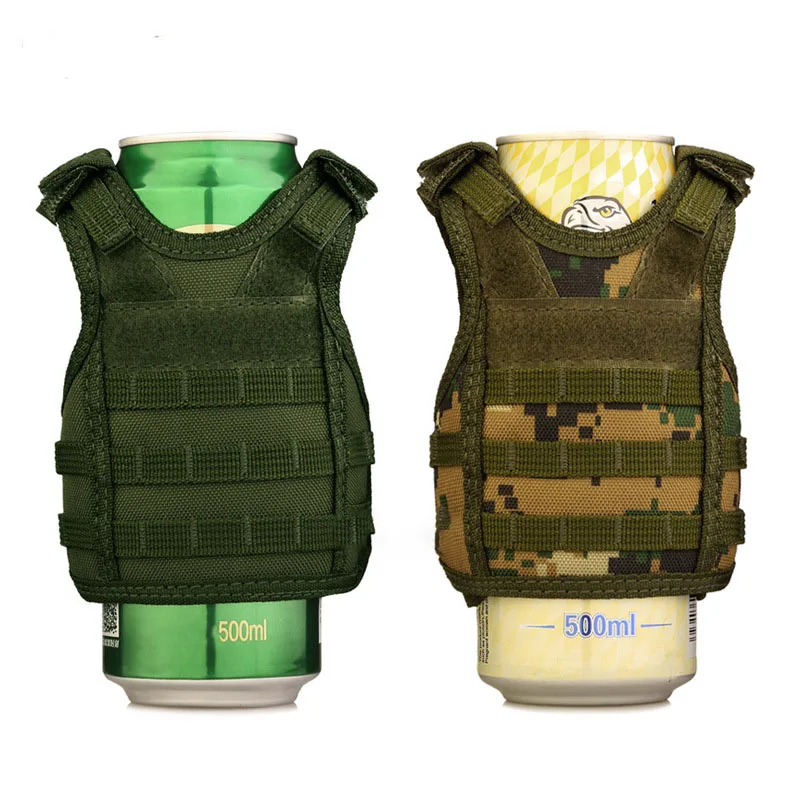 Creative Tactical Beer vest Military Wine Bottle Vest Adjustable Beer