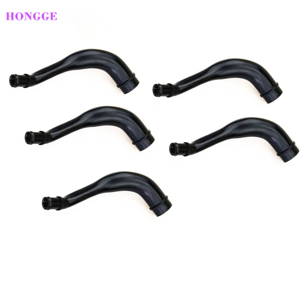 HONGGE Qty 5 1.8T Engine Ventilating Exhaust Hose For VW Jetta Bora