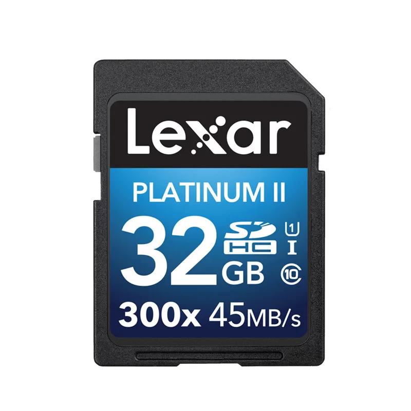 Оригинальная флеш-карта Lexar SD 300x16 GB 32GB SDHC 45 МБ/с. карта памяти cartao de memoria Class 10 U1 USH-I карта памяти для карт камеры