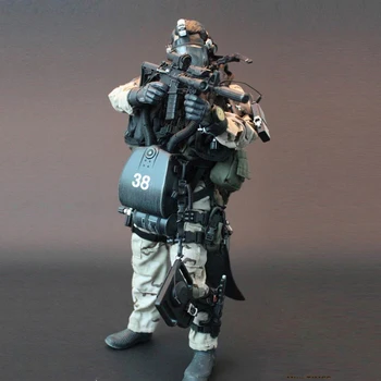 

Full Set M002 1/6 Military Soldiers U.S.NAVY SEAL UDT Seal Team Body + Clothes + Weapon Full Set Collection Action Figure New