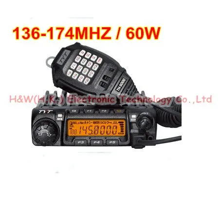  Mobile radio TYT TH-9000 VHF 136-174MHz  60W High power 200 channels 2 tone 5 tone 1750Hz tone Best radio ham, taxi, car radio 