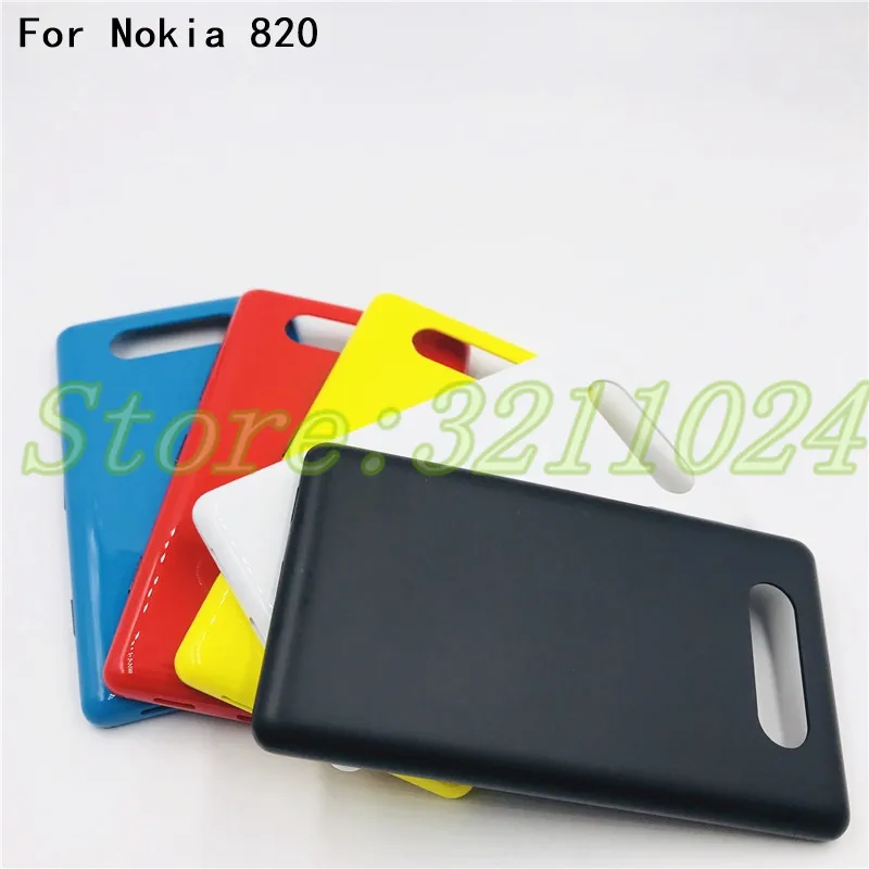 

New Housing For Nokia Lumia 820 Original Back Cover Battery Cover Case For Nokia 820 Nokia 820 With Side Button