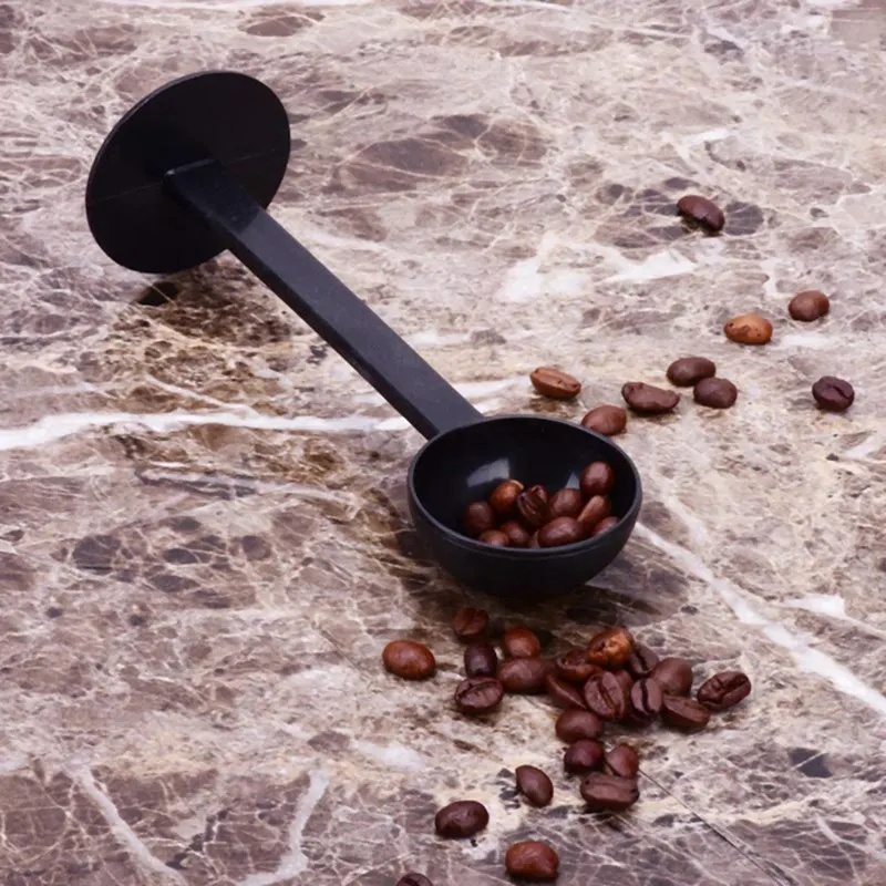 1PC 2 IN 1 Professional Measuring Tamping Scoop Coffee Tampe Espresso Coffee Spoon Coffee & Tea Tools