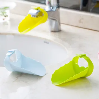 

1 pcs Happy Fun Animals Faucet Extender Baby Tubs Kids Hand Washing Bathroom Sink Gift Fashion and Convenient baby wash