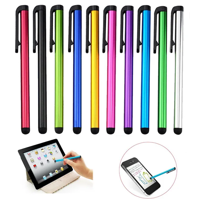 Fine Metal Mesh Microfiber Stylus Tip Touch Screen Mini Stylus Pen For iPhone For Samsung Smart Phone Tablet PC Computer