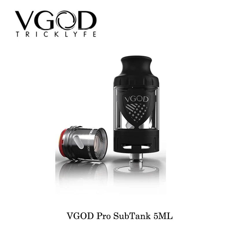 

Electronic Cigarettes VGOD Pro SubTank ProTank 5ML With 0.2ohm Coil Core Flavor and Vapor Vape Vaporizer VS Eleaf ijust 3 Kit