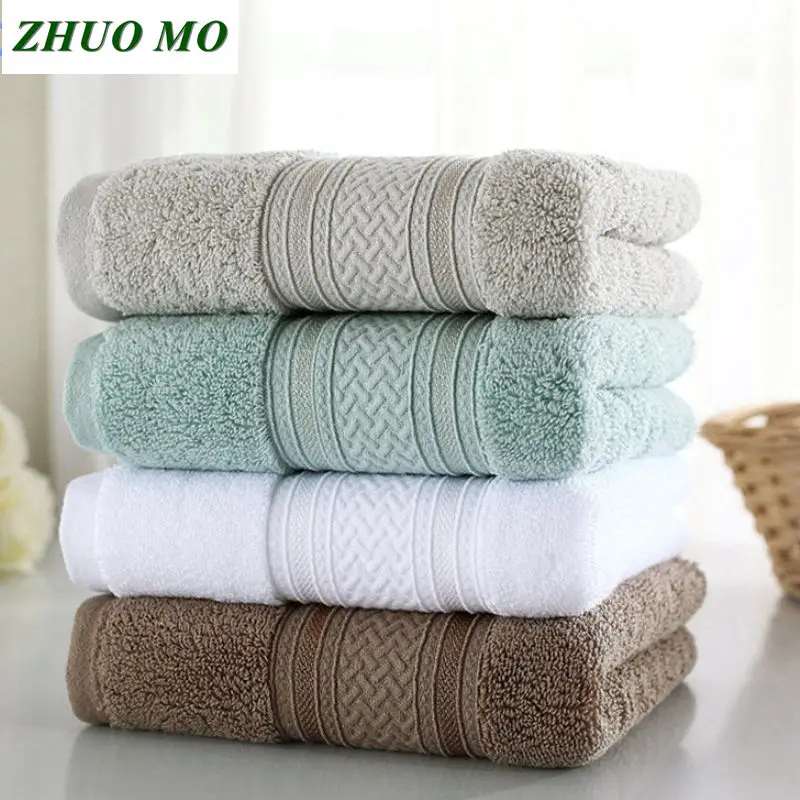 ZHUO MO luxury Egyptian cotton face Towels bathroom Super absorbent Terry towels travel Gym Gift for home 40*75cm towels