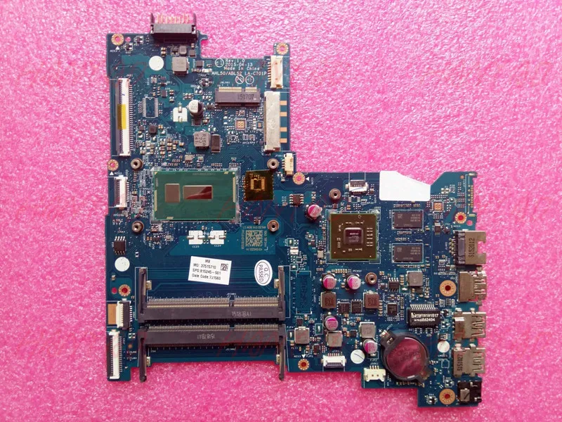 815244-501 815244-001 для HP 15-AC 15-AC151DX Материнская плата ноутбука LA-C701P с i5 Бесплатная