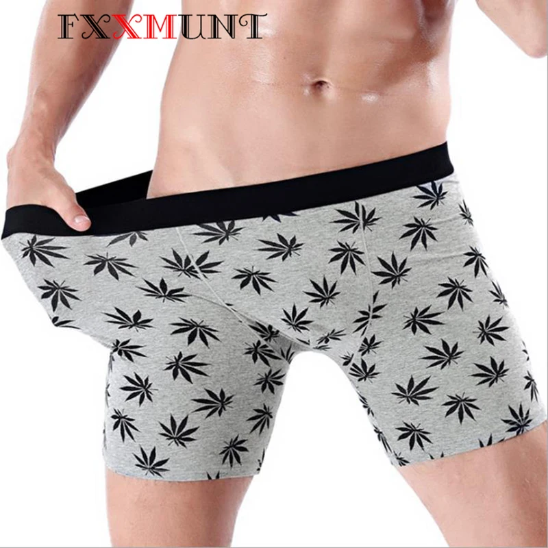 

Men Boxer Long Underwear Cotton Ethika Male Boxer Shorts Underpants 365 Men Cueca Boxer Homme Pouch Men's Underwear Trunks 4XL