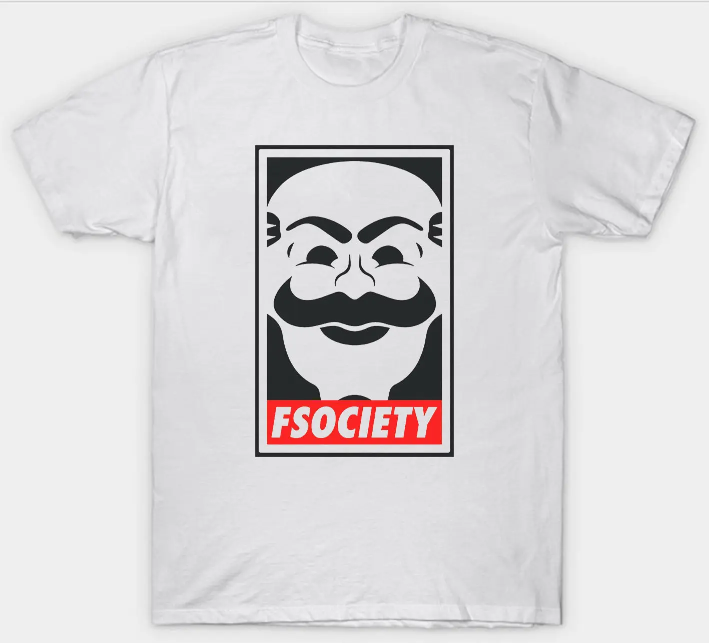FSOCIETY Футболка MR. Робот хакер анонимные Вендетта маска Модные мужские