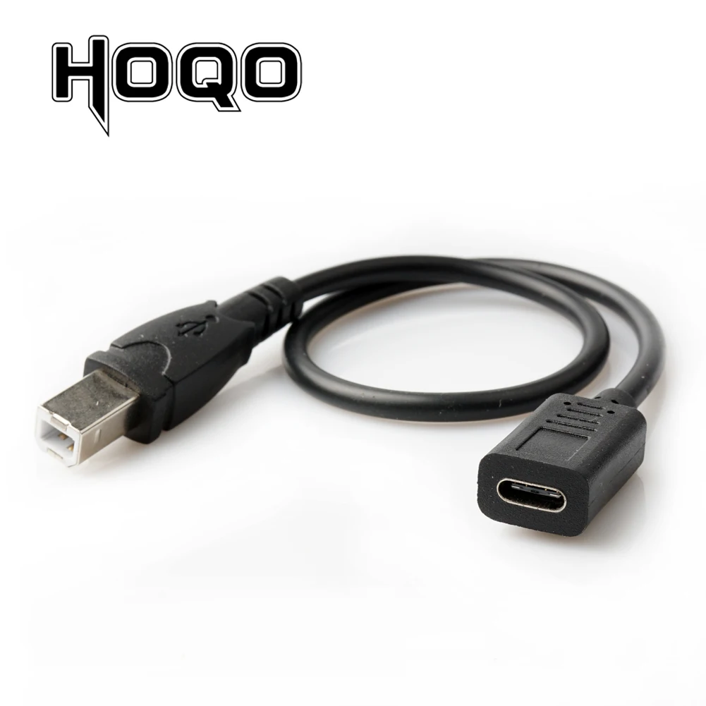 USB-C женщина к USB B Мужской Пинтер Кабель USB 3,1 Тип C разъем для USB 2,0 B Тип Мужской данных конвертер для Macbook Pro Air