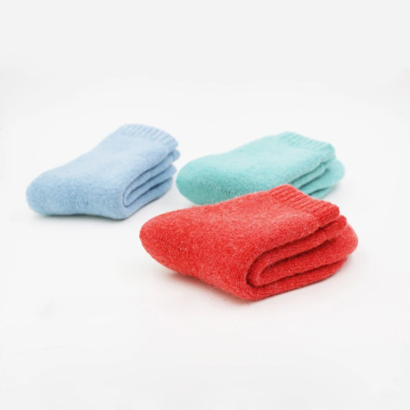 Популярные брендовые высококачественные большие Безразмерные носки толстые женские шерстяные зимние носки женские теплые носки для женщин