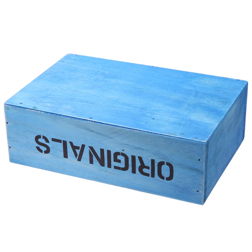 Handmade Antique Wooden Table Sundries Container Cosmetics Storage Box Home Multifunctional Flowerpot Jewelry Holder
