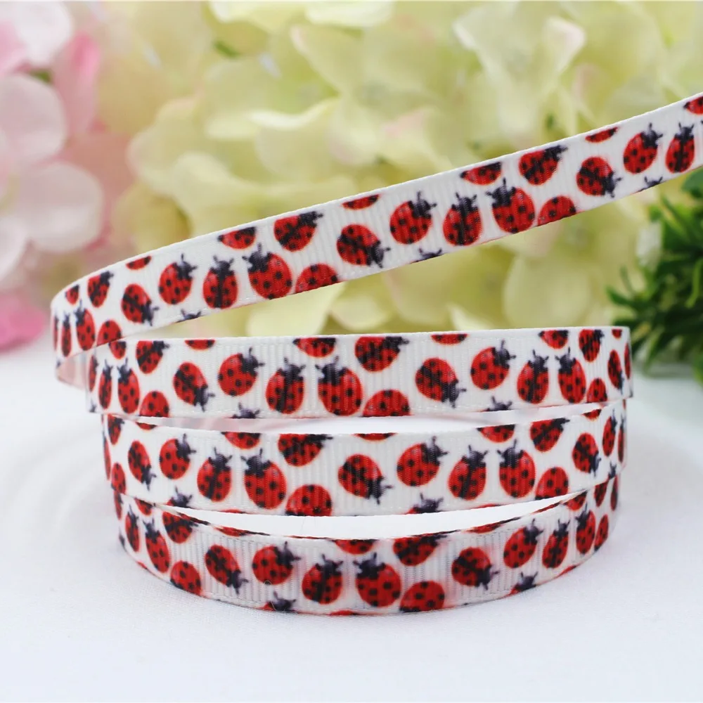 

16607-7, 10mm cartoon Printed grosgrain ribbon, accessories Webbing, DIY handmade materials, free shipping