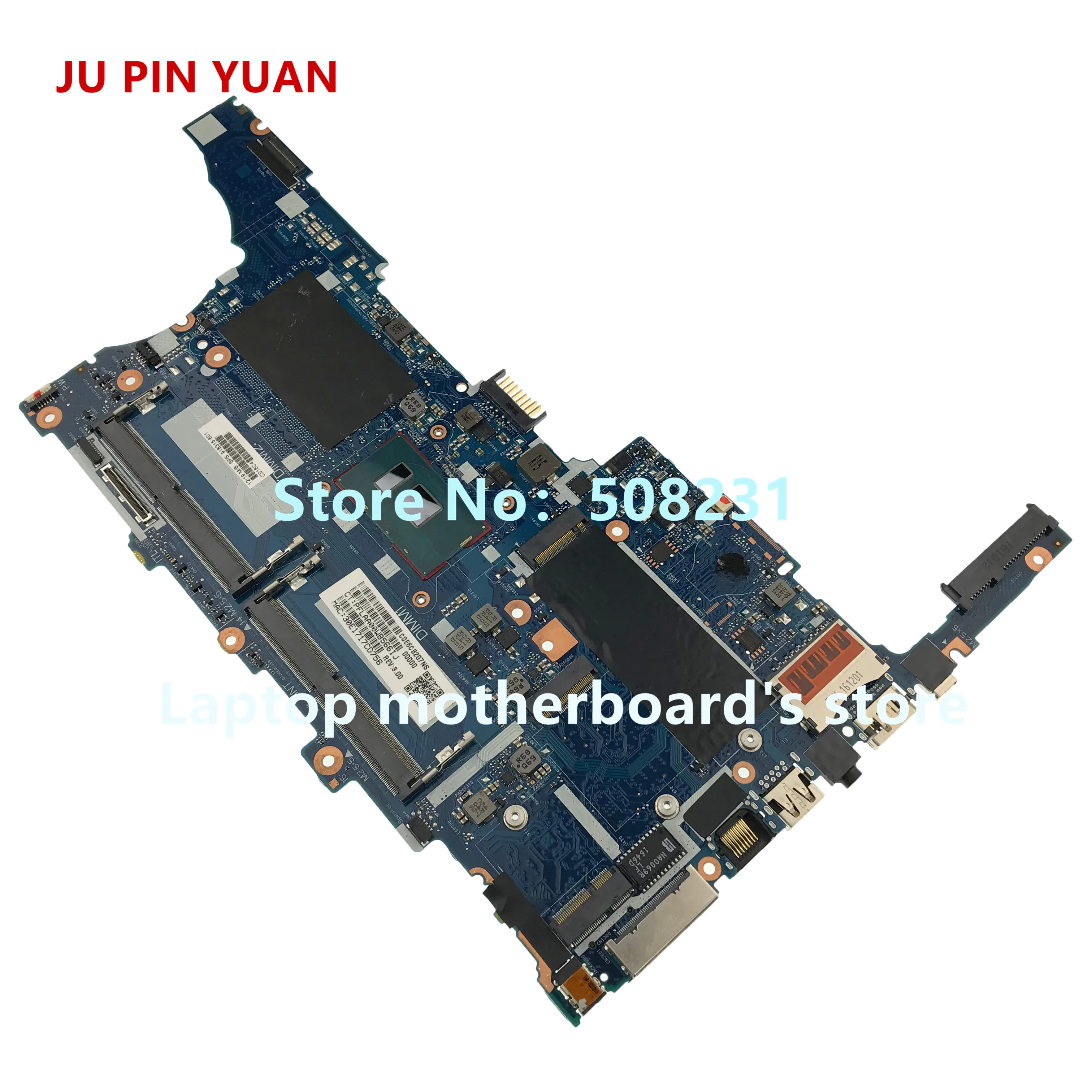 Ju pin yuan L01039-001 L01039-601 DA0X8BMB6F0 материнская плата для ноутбука hp ProBook 430 G5 440 G5 Тетрадь ПК I5-8250U полностью протестирована