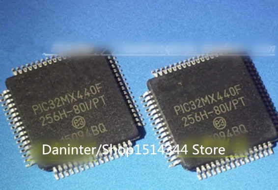 새로운 5 개/몫 PIC32MX440F256H-80I/PT PIC32MX440F256H PIC32MX440F 256H-80I/PT PIC32MX 440F256H-80I/PT TQFP64