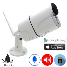 Ip-камера Wifi 1080P HD 720P 960P Беспроводная Cctv камера видеонаблюдения наружная Водонепроницаемая аудио 2-мегапиксельная IPCam инфракрасная домашняя камера