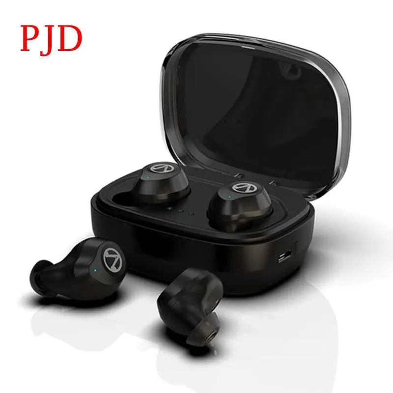 

Touch Control Bluetooth V5.0 TWS Earphones Wireless Headset Mini Sport Waterproof Earbuds Noise Cancelling with Charging Box