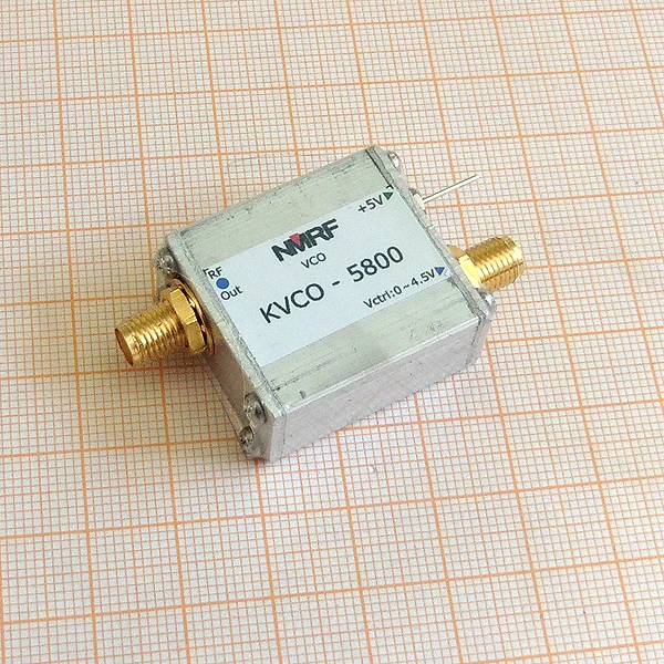 Бесплатная доставка Φ 5 8G RF микроволновый генератор напряжения с контролем VCO