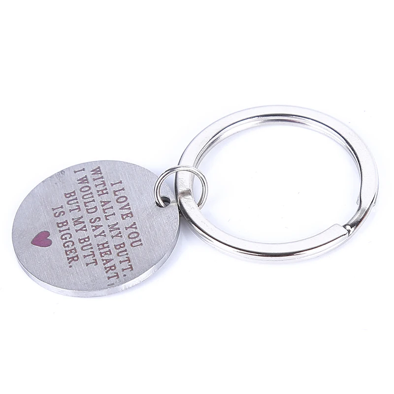 

Alloy Anniversary Gift For Men Keychain Birthday Gift For Boyfriend Or Husband Gift Funny Butt Keychain