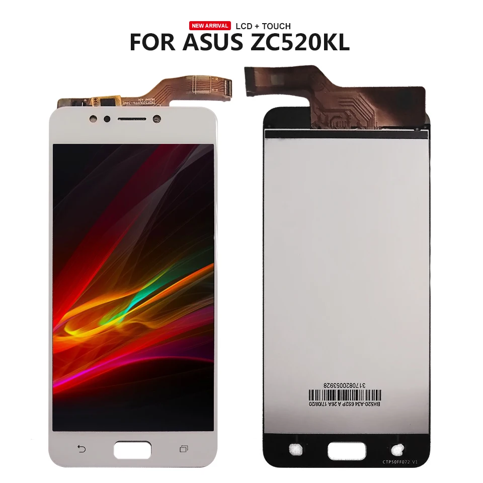 

For 5.2"ASUS Zenfone 4 Max ZC520KL LCD Display Digitizer Touch Panel Screen Assembly + Free Tools