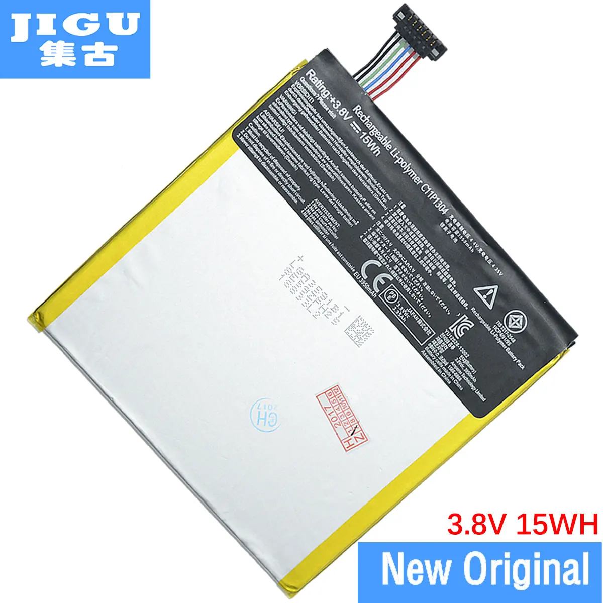 JIGU 100% новый 3950mAh C11P1304 аккумулятор планшетных ПК для Asus MEMO PAD HD 7 ME173X HD7 ME173 K00B литий