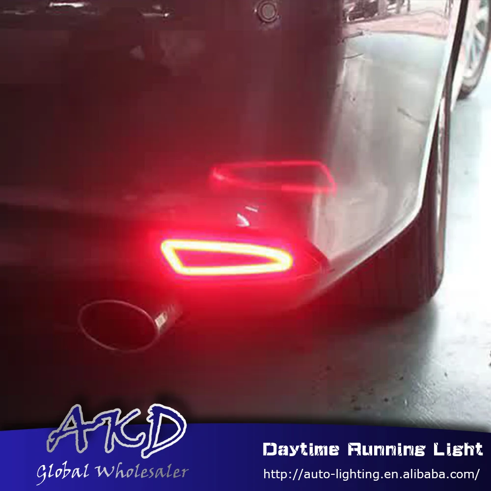 Car Styling for Toyota Camry v55 2015 2017 rear reflector for new camry