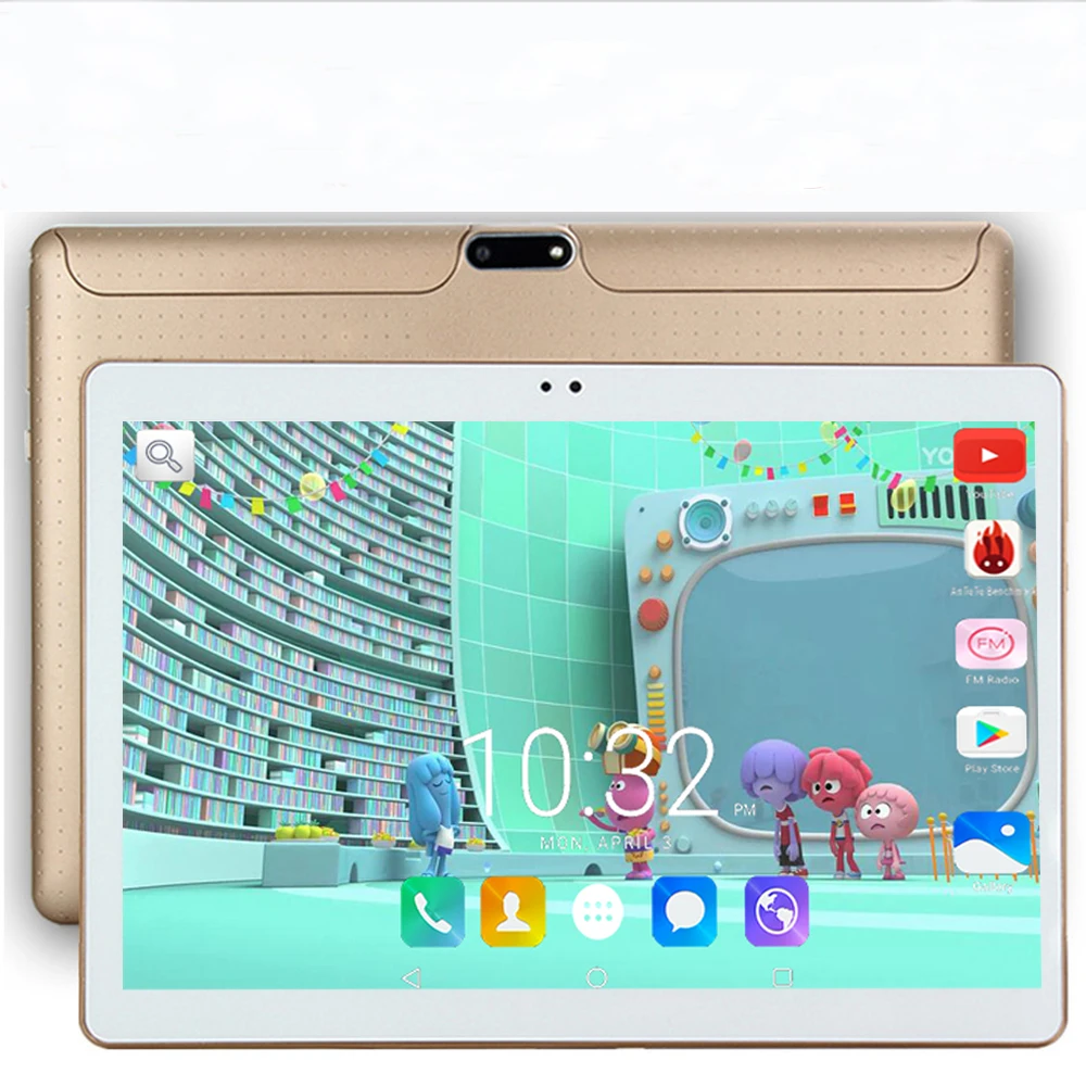 

1280*800 HD IPS Child Tablet 10 inch 3G 4G LTE Tablet Octa Core 2GB RAM 16GB ROM Dual Cameras Android7.0 WIFI GPS Tablets