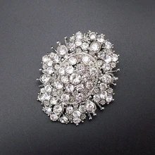 Hot Sale Fashion Men Jewelry Pin – Oval Clear Crystal Rhinestone Sparkly Brooch Pin Jewelry, Item No.: BH7103