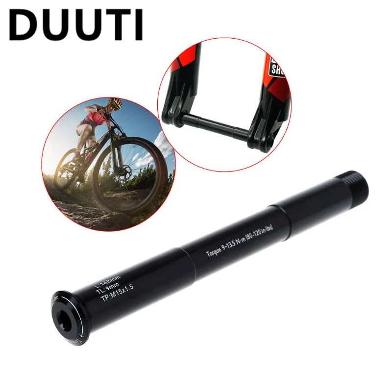 Bicycle Front Fork Barrel Shaft For ROCK SHOX Axle Quick Release Aluminum Alloy Repair Lightweight Hub Accessories