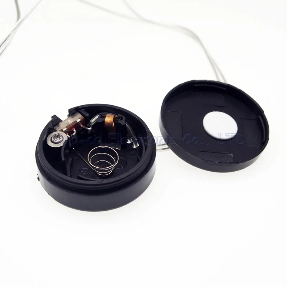 25pcs CR2032 button battery holder 6V battery case with switch in