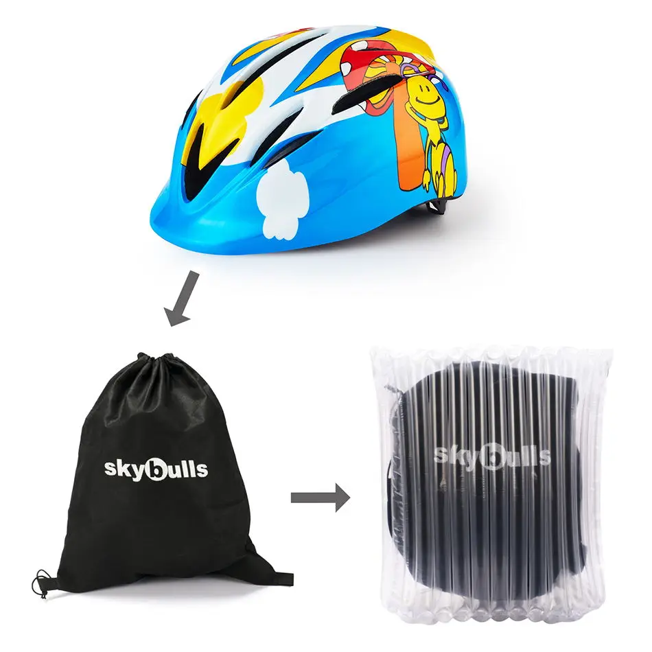 Skybulls MTB Child Helmet Sports Bike Helmet Kids Safety Kids Helmet Integrally-molded Bicycle Helmet for Children Ultralight