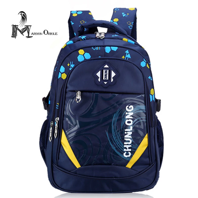 High quality kids school bag junior school backpack 4 pocket large book
