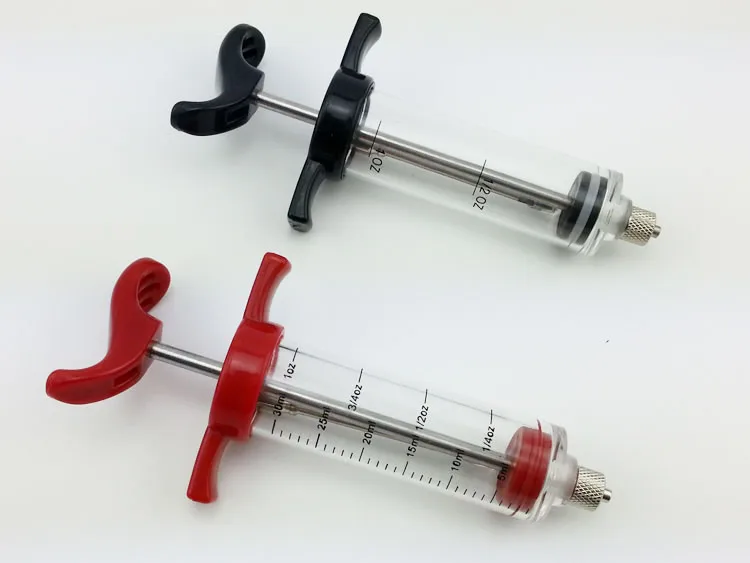 

Marinade Injector Flavor Syringe Cooking Meat Poultry Chicken Turkey BBQ Tool