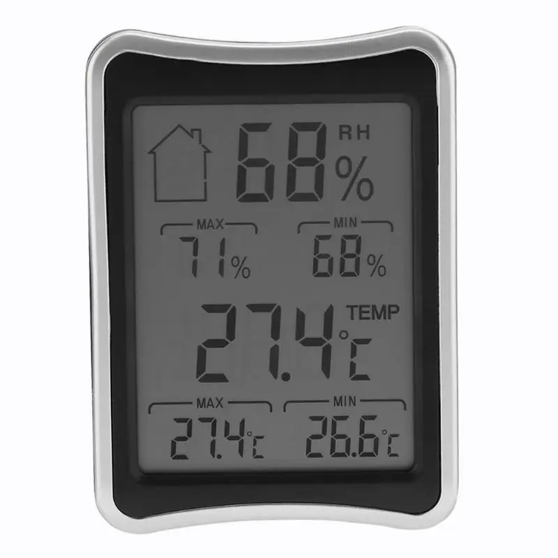 

Digital Wireless Indoor Thermometer Hygrometer Humidity Monitor with LCD