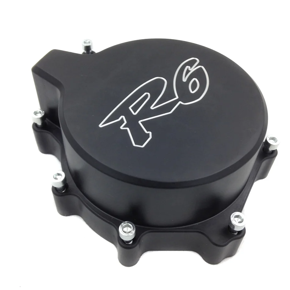 For Motorcycle Yamaha YZF R6 YZF R6 1999 2002 Engine Stator cover Black
