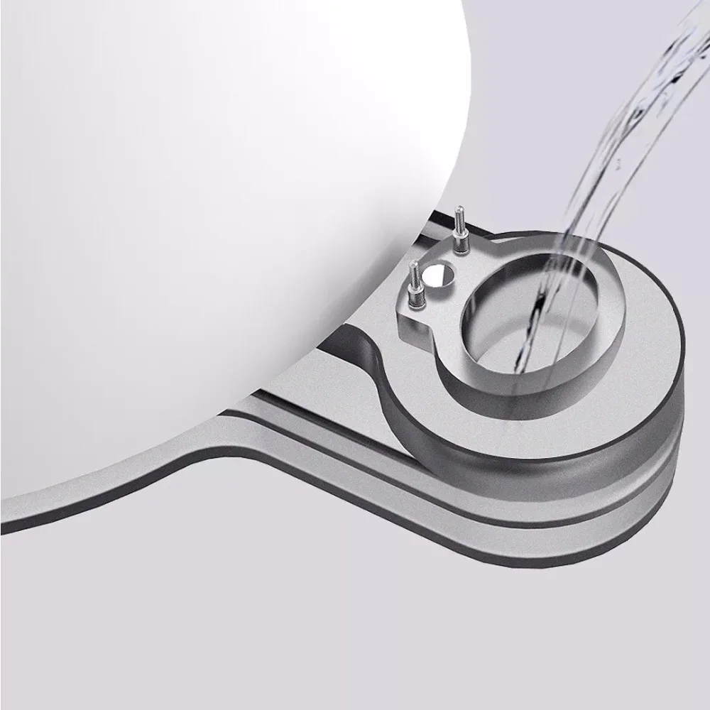 Newest Xiaomi HL Happy Life 3 in 1 Mini Cooling Fan Bladeless Desktop Fan Mist Humidifier w LED Light (16)