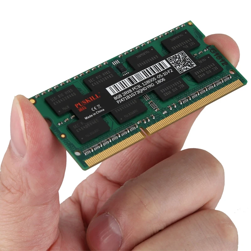 Puskill Ddr3 1600Mhz 1,35 V 204Pin низкое напряжение оперативной памяти для ноутбука