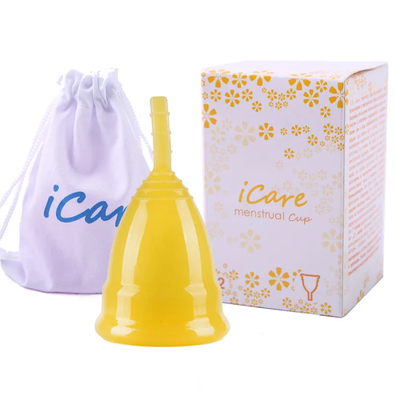 1 Pc Menstrual Cup Female Period Use Soft cup 100 Medical Grade