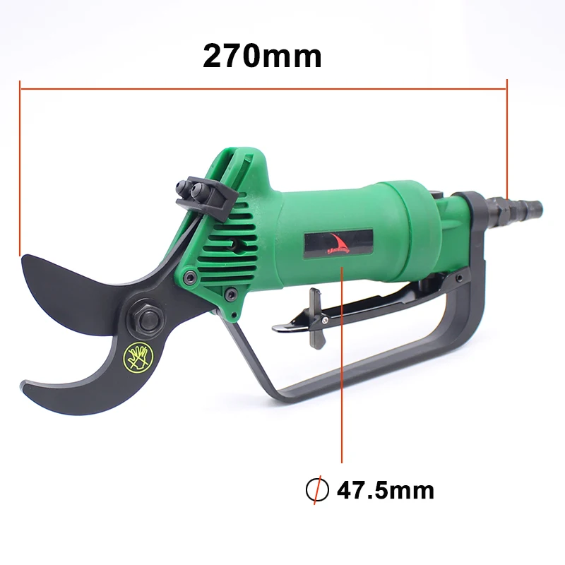 US $67.60 Good Quality Pneumatic Pruning Shear Branches Scissors Garden Tools Air Nipper Blade Tools
