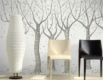 

3d room photo wallpaper custom mural non-woven wall sticker nostalgia Abstract wood painting photo wallpaper for walls 3d
