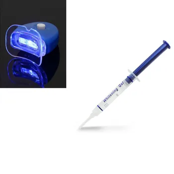 

1pc Dental Teeth Whitening Built-in 5 LEDs Lights +1pc Teeth Whitening Gel Mini Lamp Teeth Bleaching Laser Oral Hygiene Kits