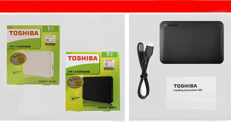 TOSHIBA 1 ТБ 2 ТБ внешний жесткий диск 1000 Гб HD Портативный жесткий диск USB 3,0 SATA3 2," HDTP210AW3AA HDTP220A