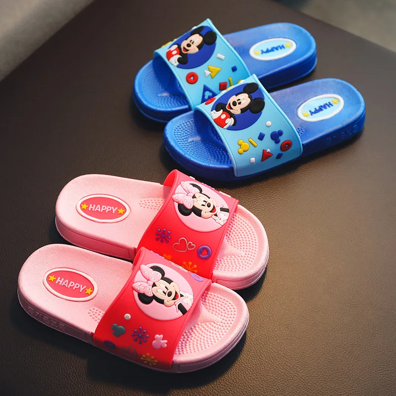 2019 Summer Fashion New Children's Cartoon Characters Shoes Boys and Girls Slipper Antiskid Baby Room Slippers Beach Indoor