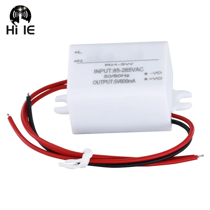 

For Power Supply Module AC 110V 220V to DC 3V-24V AC-DC Switching Constant Voltage Regulator Buck Board With Case LED